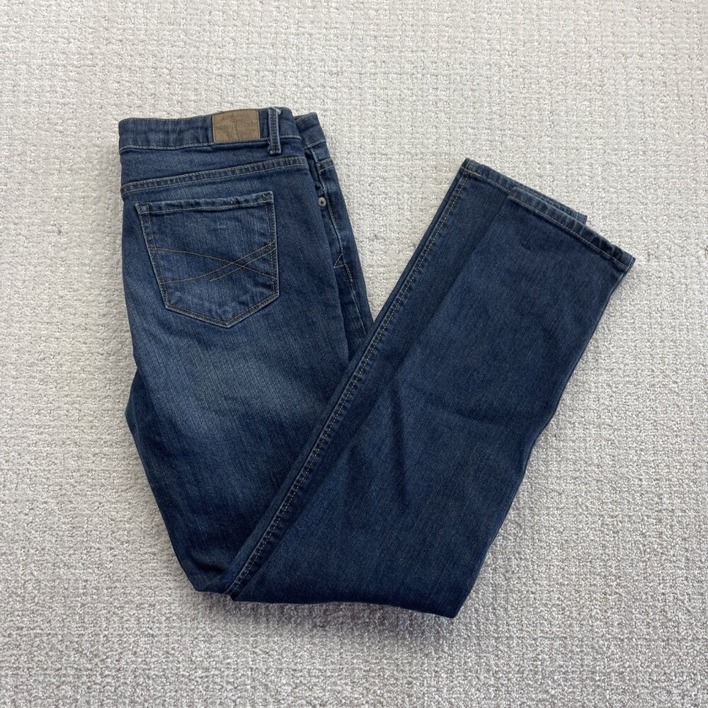 Aeropostale Ashley Ultra Skinny Dark Blue Denim Jeans Womens Size 11/12 Reg
